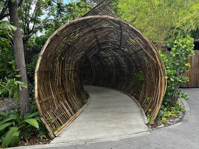 Ostra at Andaz entrance