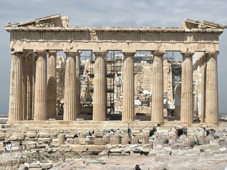 The Acropolis in Athens Greece