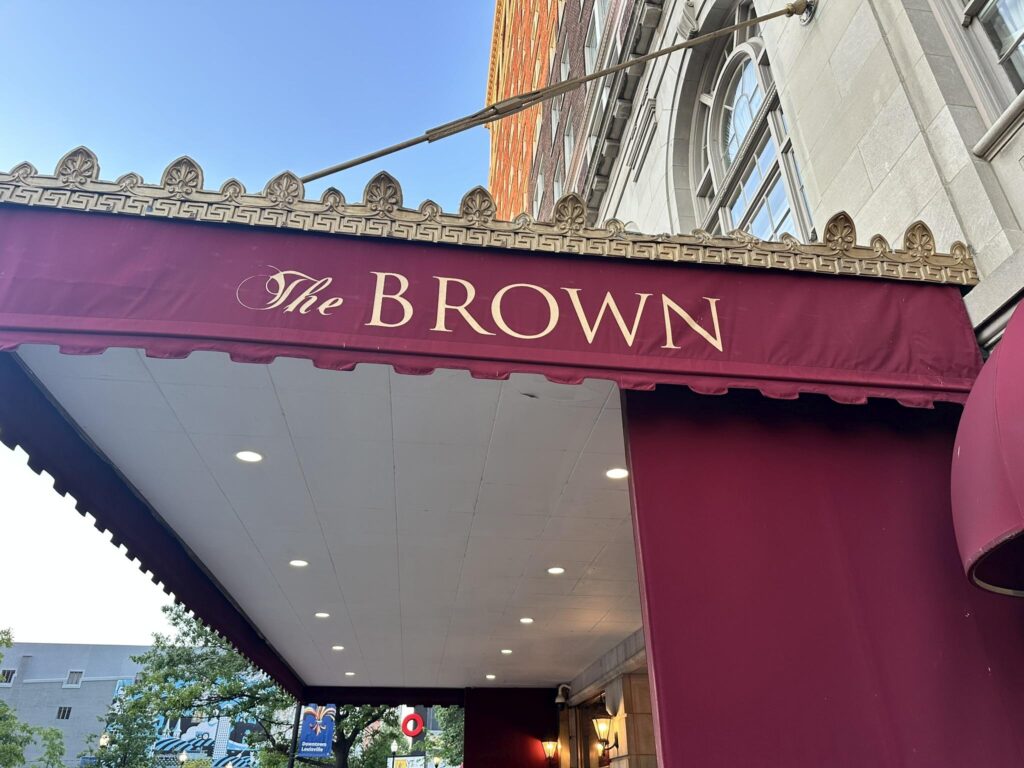 The Brwon Hotel in Louisville Kentucky