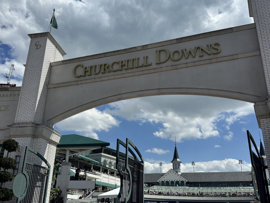 The Churchill Downs, home of the Kentucky Derby