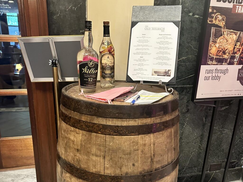 whiskey barrels in louisville Kentucky