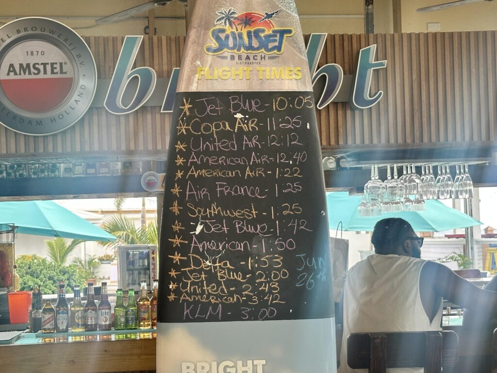 sunset beach club plane board