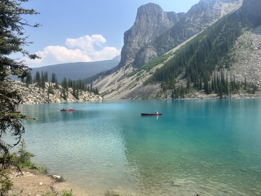 Banff Lake Louise Canoe